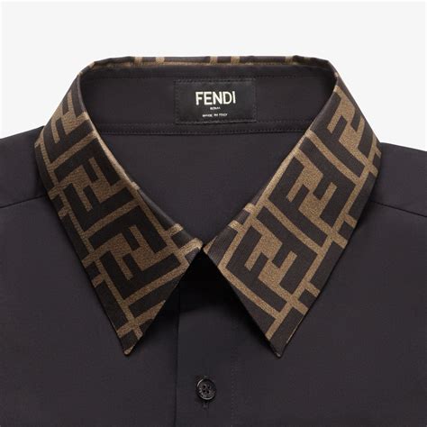 fendi dress print|fendi dress shirt men.